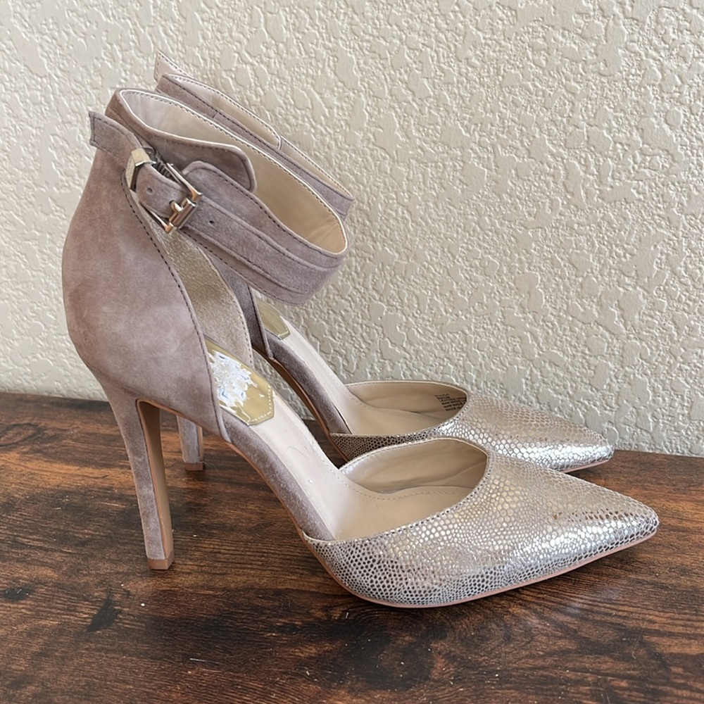 Vince Camuto Lyla metallic heels - Picture 6 of 11